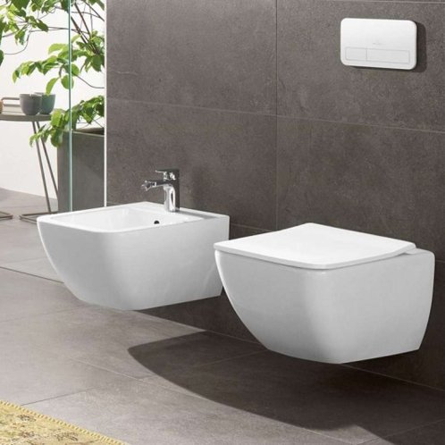Villeroy & Boch ViConnect - Ovládací tlačítko splachování M200, lesklá bílá 922400RE