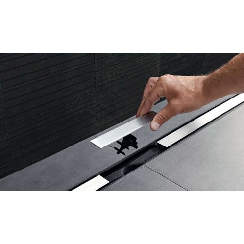 Geberit CleanLine - Nerezový sprchový kanálek 20, 30-130 cm, leštěná/kartáčovaná ocel 154.451.KS.1