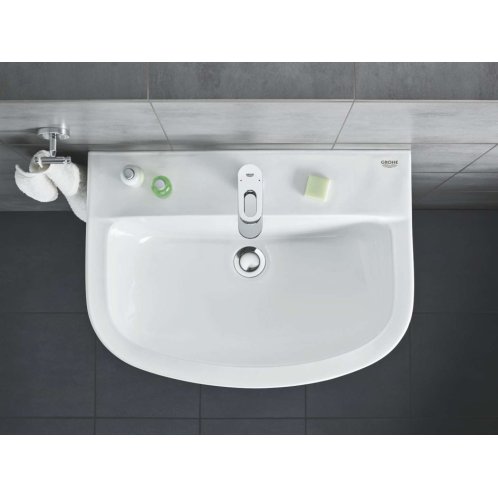 Grohe Bau Ceramic - Umývátko 45x35 cm, s přepadem, 1 otvor pro baterii, alpská bílá 39424000