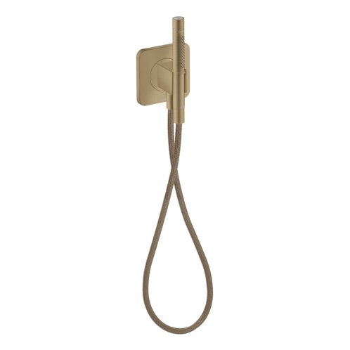 Axor Citterio C - Set sprchové hlavice, kolínka a hadice, 2 proudy, kartáčovaný bronz 49626140
