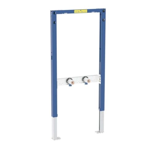 Geberit Duofix - Předstěnová instalace pro sprchu a vanu, výška 98-112 cm, nástěnná armatura na omítku 111.740.00.2