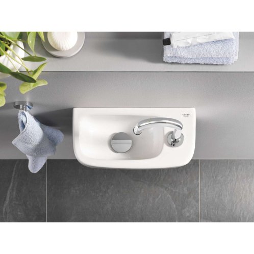Grohe Euro Ceramic - Umývátko, 37x18 cm, alpská bílá 39327000
