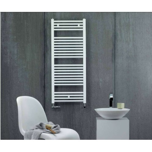 Zehnder Virando - Radiátor koupelnový 150x45 cm, vnější připojení, 620 W, bílá AB-150-045