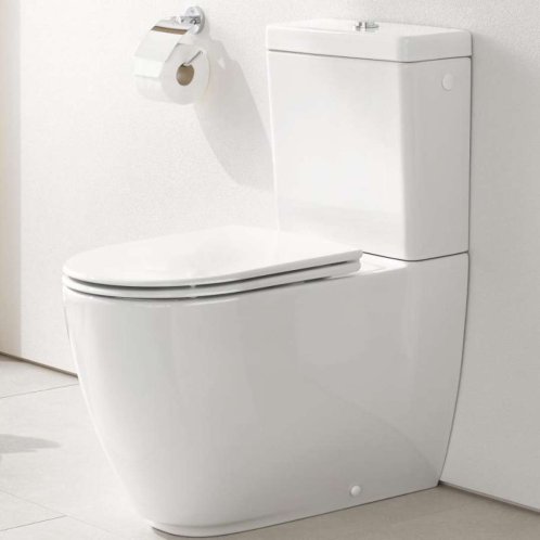 Grohe Essence - WC kombi mísa, rimless, PureGuard, alpská bílá 3957200H