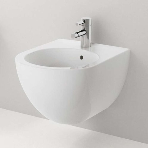Geberit Acanto - Závěsný bidet 510x350x290 mm, s KeraTect, bílá 500.601.01.8