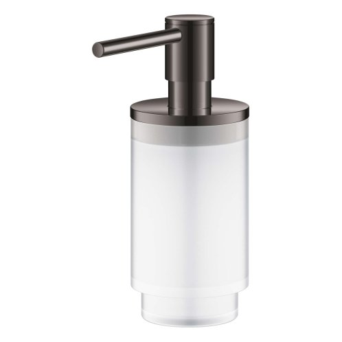 Grohe Selection - Dávkovač tekutého mýdla, sklo/Hard Graphite 41028A00