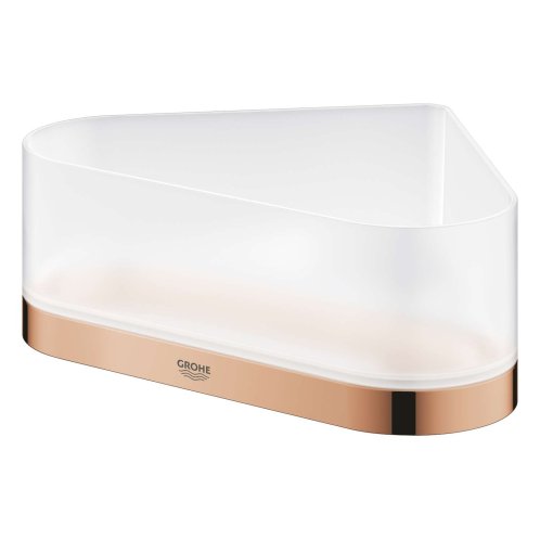 Grohe Selection - Miska do sprchy s držákem, rohová, Warm Sunset 41038DA0