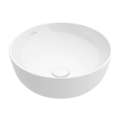 Villeroy & Boch Artis - Umyvadlo na desku, průměr 43 cm, alpská bílá 41794301
