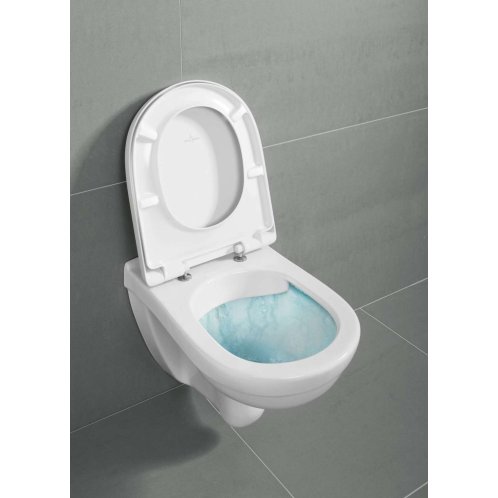 Villeroy & Boch O.novo - Závěsné WC, DirectFlush, CeramicPlus, alpská bílá 5660R0R1