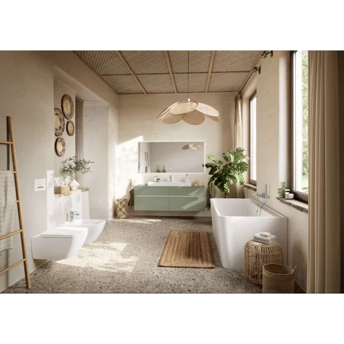 Villeroy & Boch Venticello - Závěsný bidet, s 1 otvorem pro baterii, alpská bílá 44110001