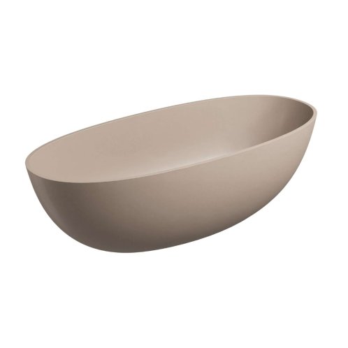 OMNIRES Shell M+ - Volně stojící vana, 175x78 cm, matná béžová SHELL175WWDB