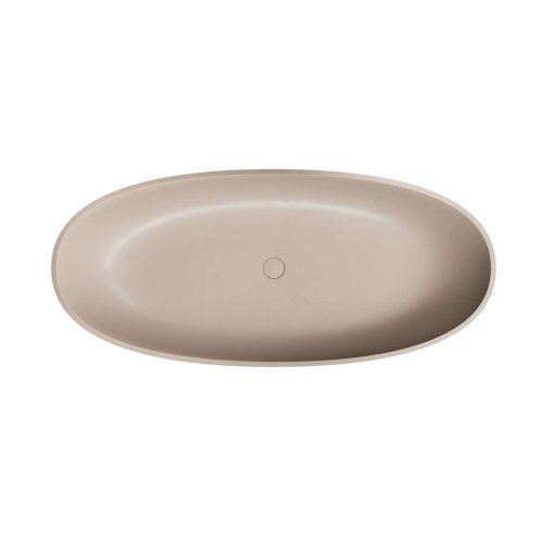 OMNIRES Shell M+ - Volně stojící vana, 175x78 cm, matná béžová SHELL175WWDB