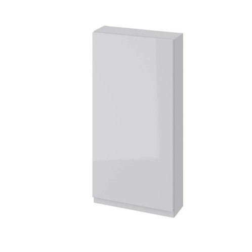 Cersanit Moduo - Skříňka 80x40x14 cm, 1 dvířka, panty L/P, šedá S590-021