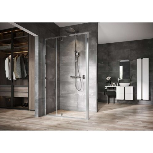 Ravak Nexty - Sprchové dveře pivotové 110 cm, chrom/čiré sklo 03OD0C00Z1