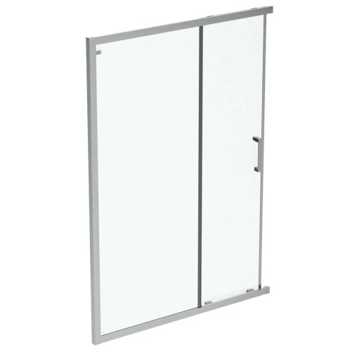 Ideal Standard Connect 2 - Posuvné sprchové dveře, dvoudílné, 140 cm, silver bright/čiré sklo K9265EO