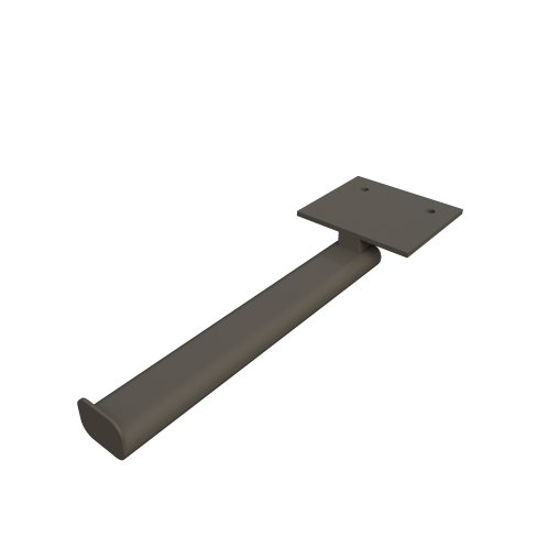 Sanycces Duna - Věšák na ručník 26x8 cm, anthracite ACLV40101AN Hlavní obrázek