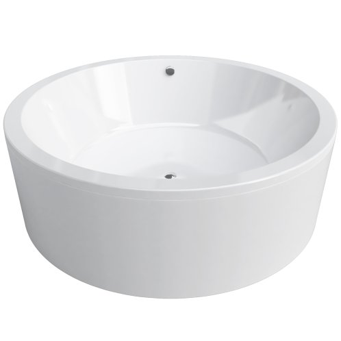 Sanycces Noa - Vana s panelem a automatickou výpustí 180x180x66 cm, white glossy BN155D180FD Hlavní obrázek