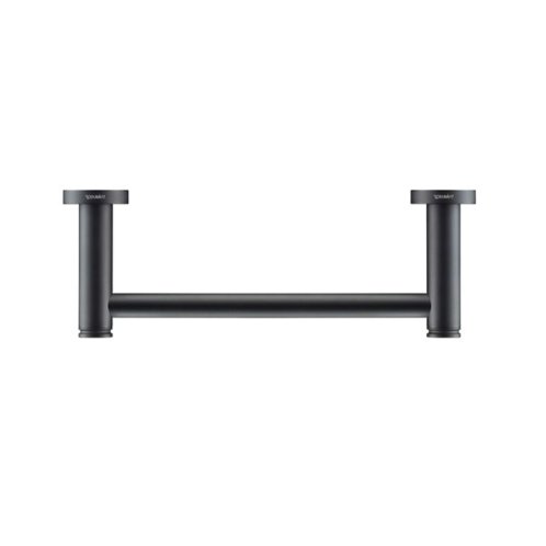 Duravit D-Code - Madlo, délka 25 cm, matná černá 0099144600
