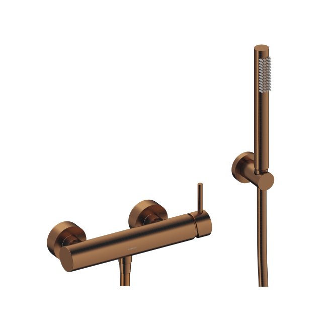 Sanycces Loop - Sprchová podomítková baterie 26x8,3x9,2 cm, rose gold MDU001RGK Hlavní obrázek