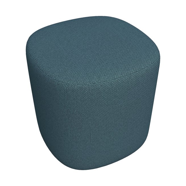 Sanycces Cima - Textilní sedák 40x40x41 cm, azul acero PU0001AZ Hlavní obrázek
