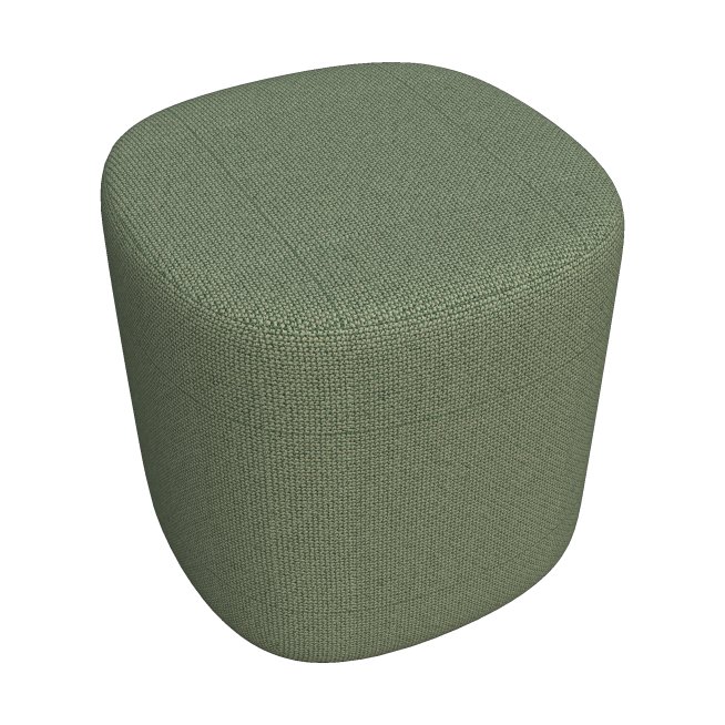 Sanycces Cima - Textilní sedák 40x40x41 cm, verde salvia PU0001VS Hlavní obrázek