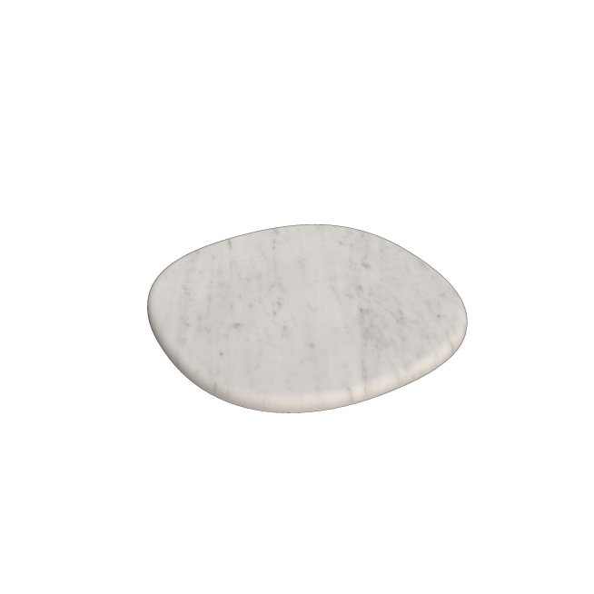 Sanycces Isla Baja - Deska stolku 50x50x2 cm, carrara marble SOME0001CA Hlavní obrázek