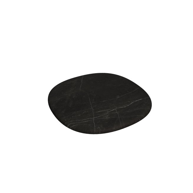 Sanycces Isla Baja - Deska stolku 50x50x2 cm, marquina marble SOME0001MA Hlavní obrázek