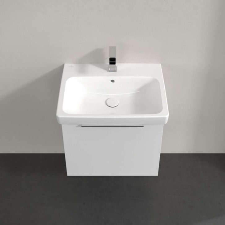 Villeroy & Boch Architectura - Umyvadlová skříňka, 55x47x44 cm, 1 zásuvka, bílá B88700VS