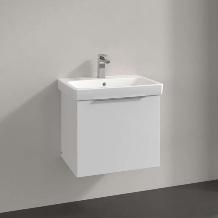 Villeroy & Boch Architectura - Umyvadlová skříňka, 55x47x44 cm, 1 zásuvka, bílá B88700VS