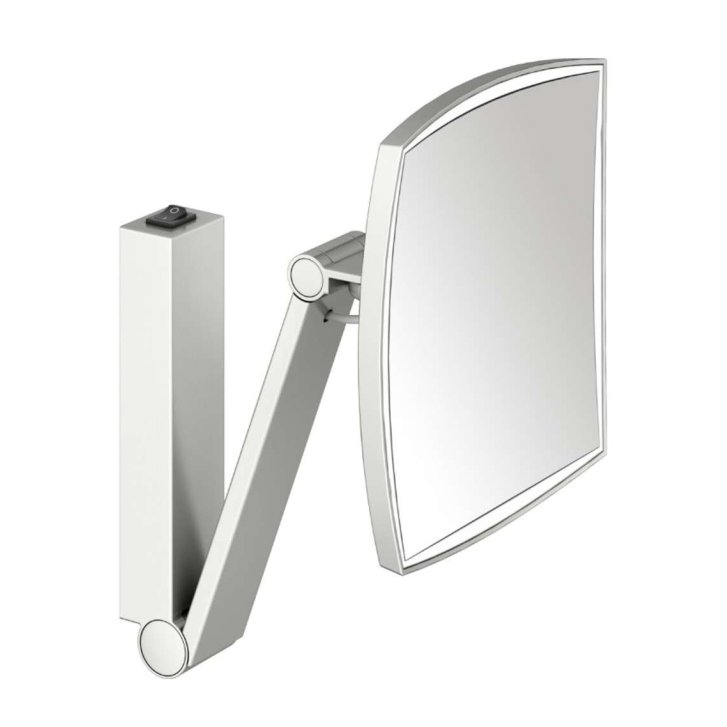 Keuco - Kosmetické nástěnné zrcátko s LED osvětlením, nerez 17613069004