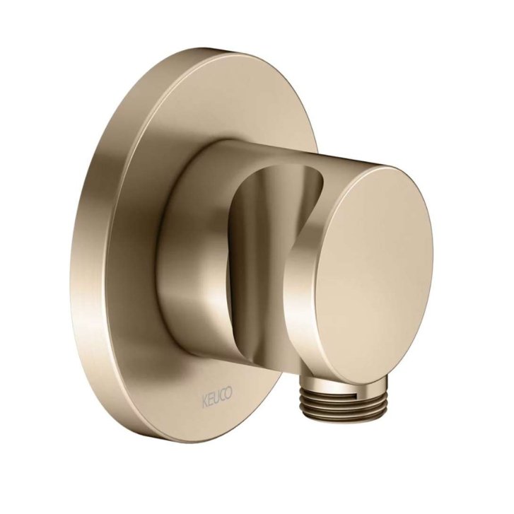 Keuco IXMO - Nástěnné kolínko s držákem, kartáčovaný bronz 59592030001