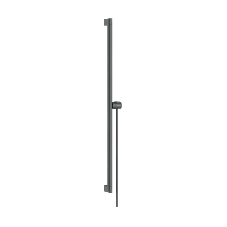 Hansgrohe Unica - Sprchová tyč 95 cm, se sprchovou hadicí, kartáčovaný černý chrom 24403340