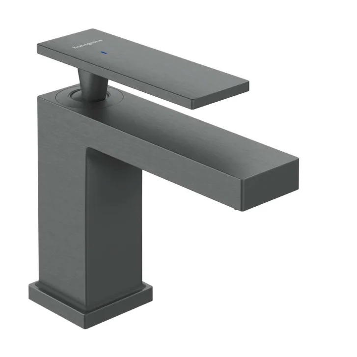 Hansgrohe Tecturis E - Umyvadlový ventil, pro studenou vodu, EcoSmart+, kartáčovaný černý chrom 73013340