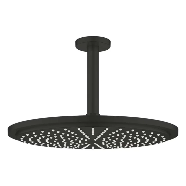 Grohe Rainshower Cosmopolitan - Hlavová sprcha, průměr 31 cm, phantom black 26067KF0