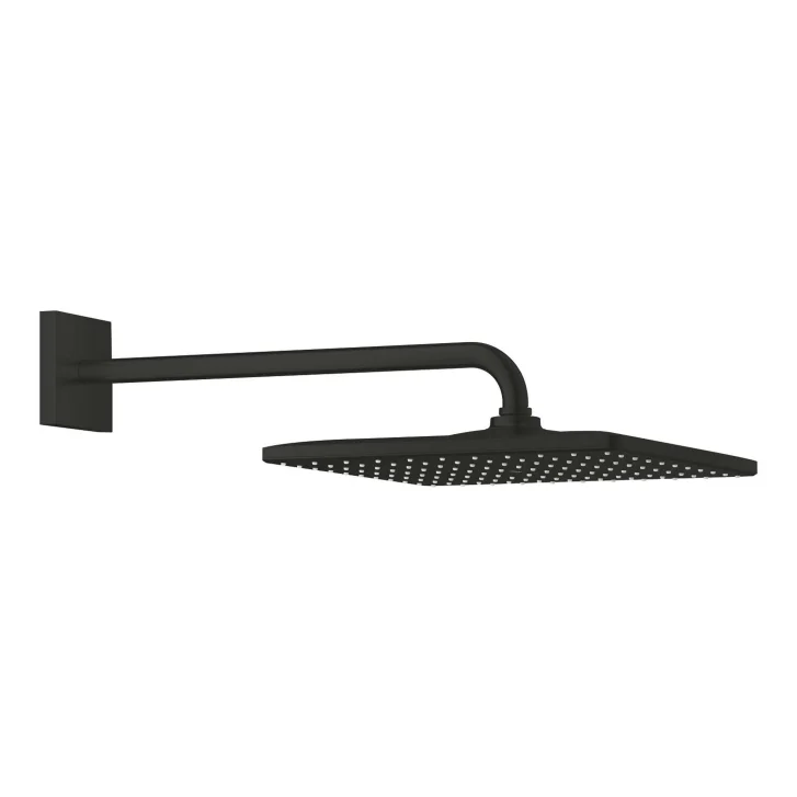 Grohe Rainshower Mono Cube - Hlavová sprcha, 31x31 cm, matná černá 265642430