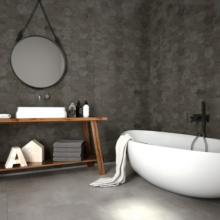 Ceramica Color Town New - Dlažba Soft Grey 60x120, TOWN120.SG