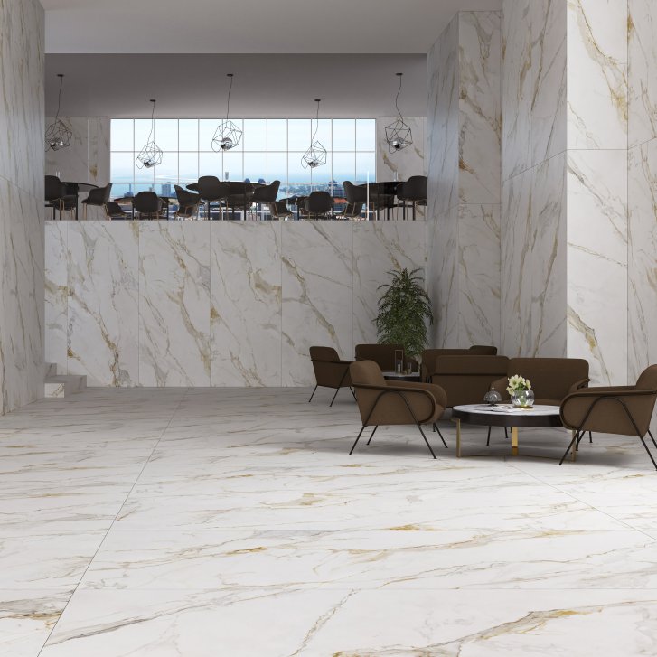 Ecoceramic Marshall - Dlažba Gold 60x120, MAR-GOL120