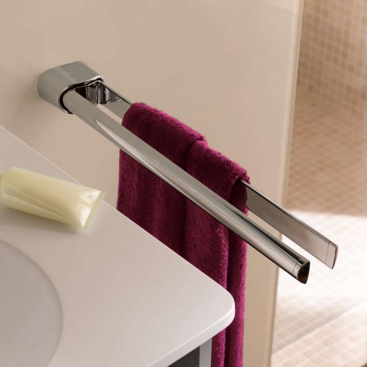 Keuco Elegance - Držák ručníků dvojitý, délka 45 cm, chrom 11618010000