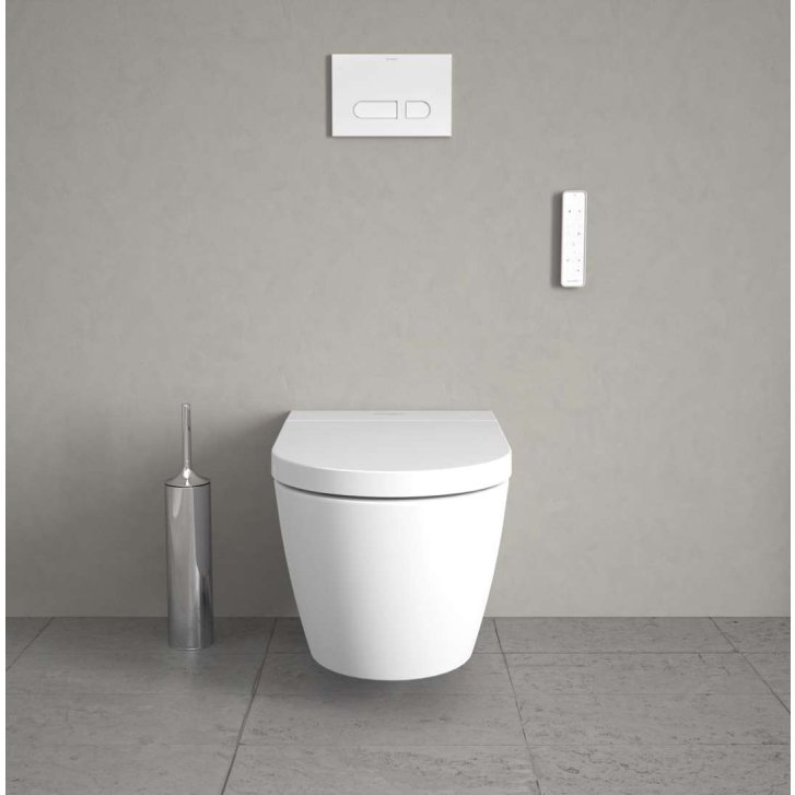 Duravit SensoWash Starck - Elektronický bidet s keramikou, Rimless, DuraShield, SoftClose, bílá 650000012004320