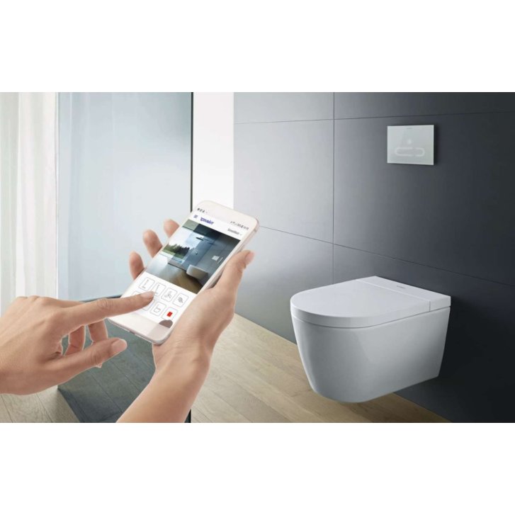 Duravit SensoWash Starck - Elektronický bidet s keramikou, Rimless, DuraShield, SoftClose, bílá 650000012004320