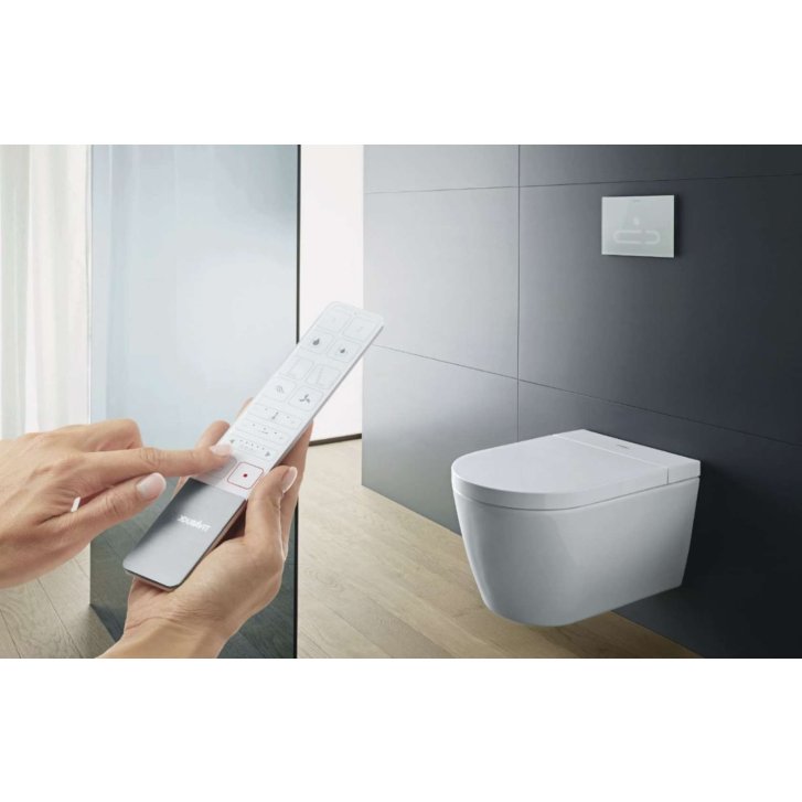 Duravit SensoWash Starck - Elektronický bidet s keramikou, Rimless, DuraShield, SoftClose, bílá 650000012004320