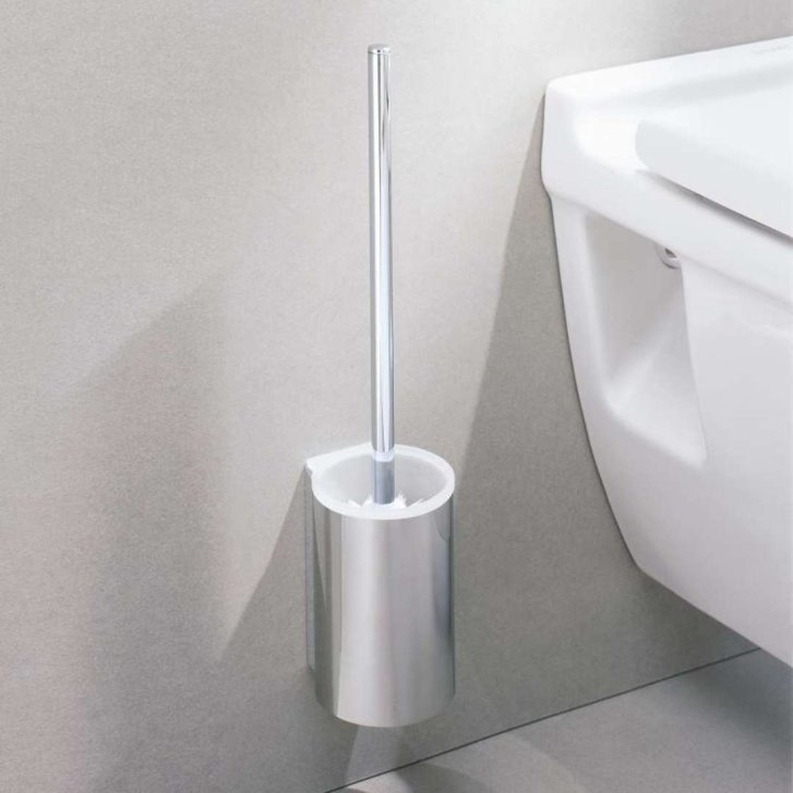 Keuco Plan - WC štětka s držákem, bílá/chrom 14972010100