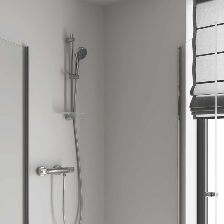 Grohe Precision Feel - Termostatická sprchová baterie, chrom 34790000