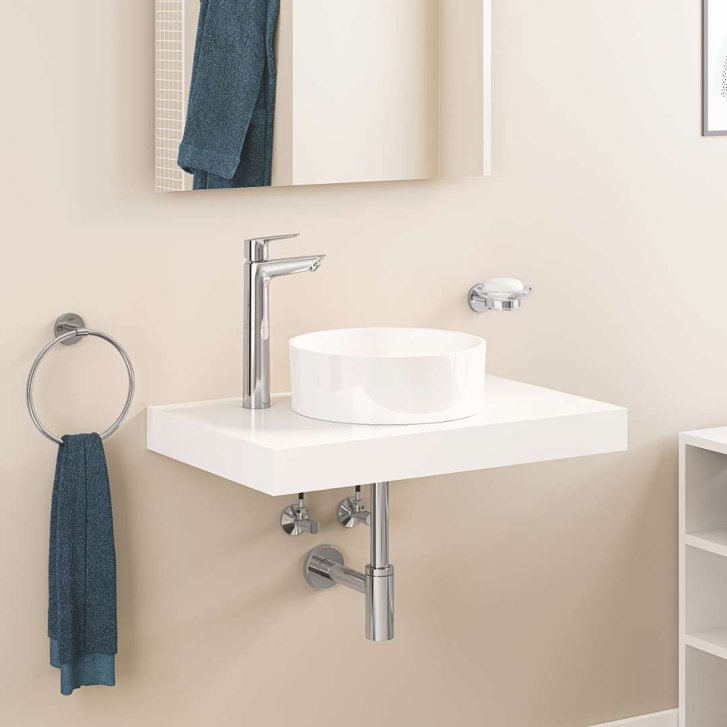Grohe Start Edge - Umyvadlová baterie s výpustí Push-Open, chrom 23777001