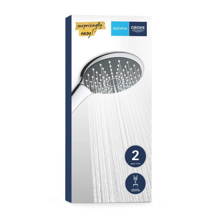 Grohe Vitalio Joy - Sprchová hlavice 110, 2 proudy, chrom 27317000