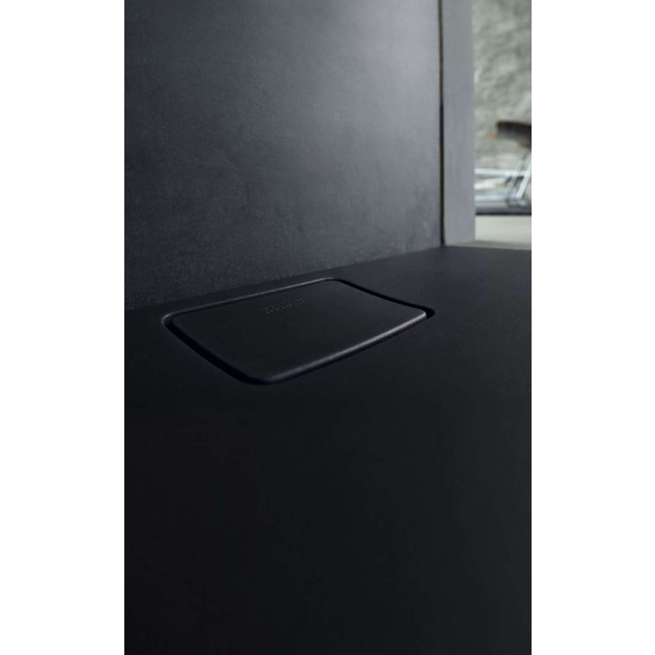 Duravit Stonetto - Sprchová vanička 100x80 cm, antracit mat 720147680000000