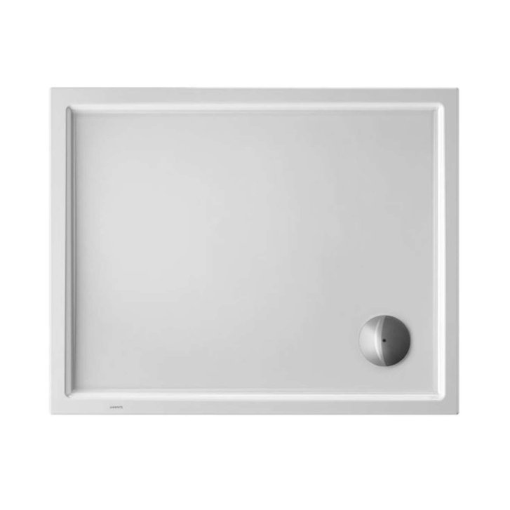 Duravit Starck Slimline - Sprchová vanička 100x80 cm, bílá 720119000000000