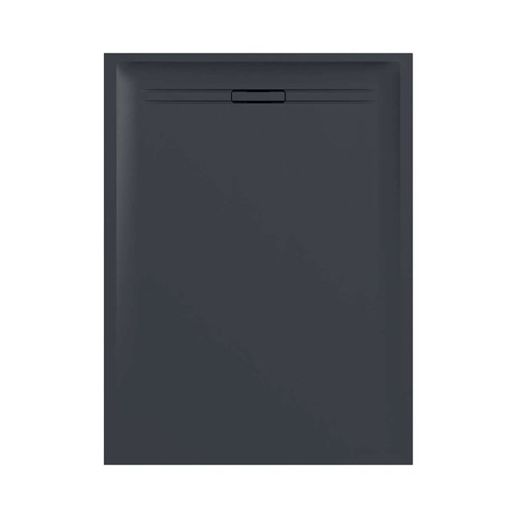 Geberit Sestra - Sprchová vanička 100x80 cm, grafit 550.272.00.2