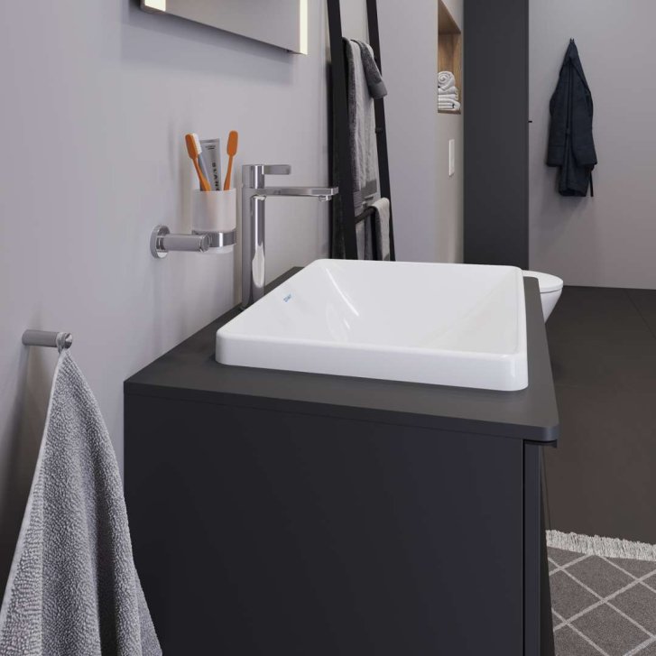 Duravit D-Neo - Umyvadlo zápustné 60x44 cm, bez otvoru pro baterii, bílá 0358600079