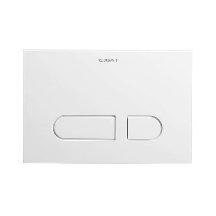 Duravit DuraSystem - Ovládání splachování, bílá WD5001011000